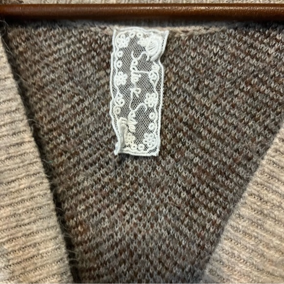 Sadie & Sage Pullover Leopard Size large Cardigan Brown Casual Women's Sweater - Picture 7 of 13